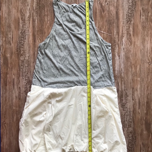 CLU Puffball Balloon Bubble Gray Tank Dress S - Picture 10 of 12